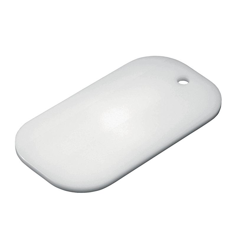 Rectangular polyethylene chopping board