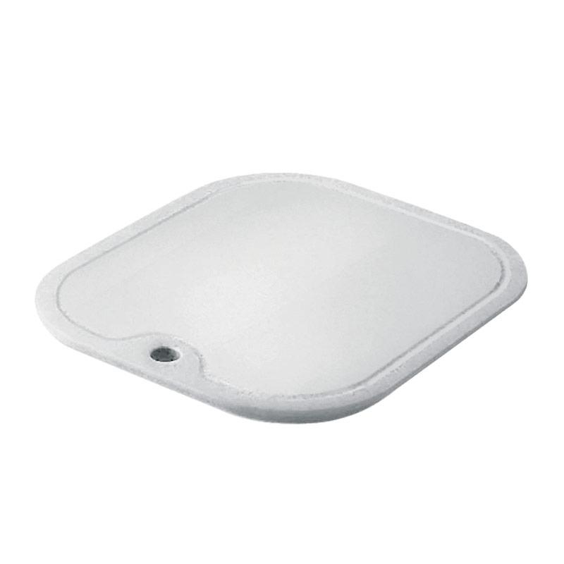 Rectangular polythylene chopping board